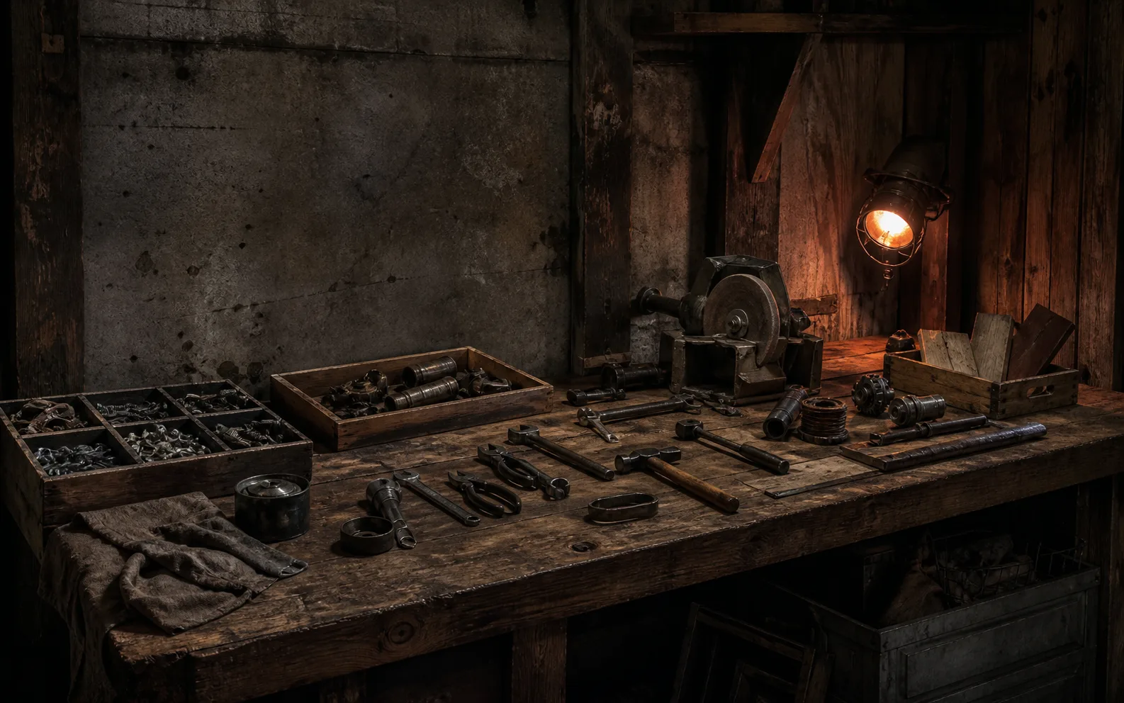 Original editorial artwork for the GRAIN ROT Items guide